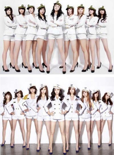 girls generation members with picture. girls generation,
